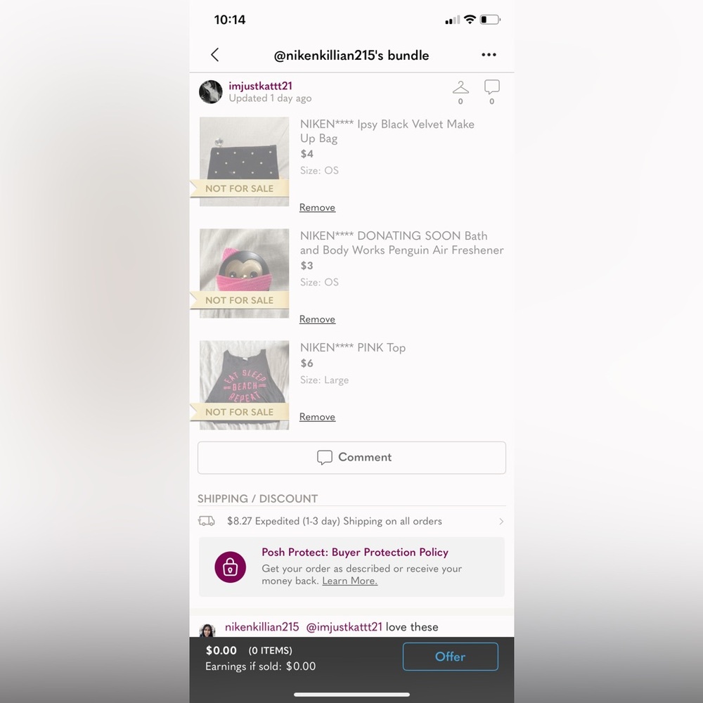 On Going Trade for Niken